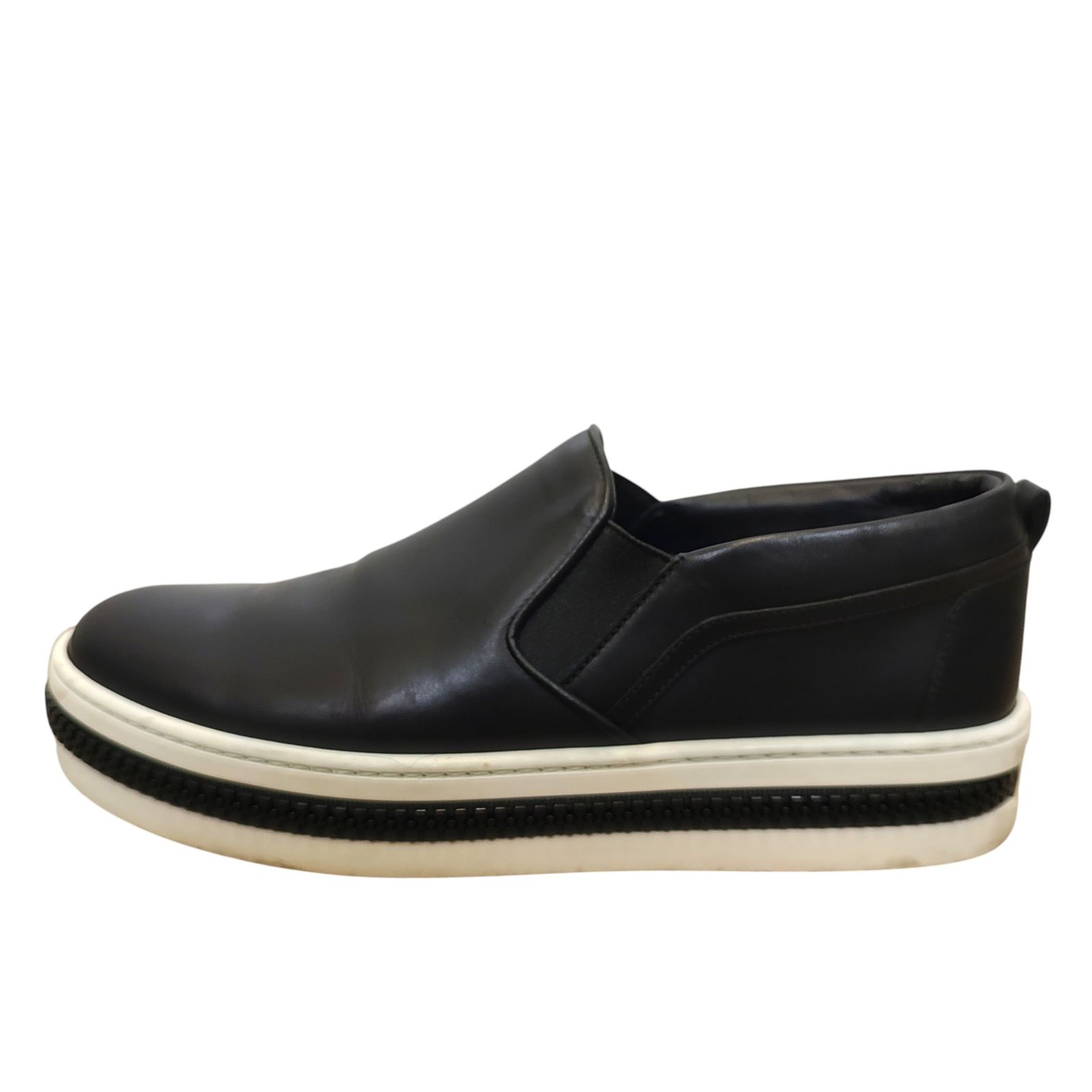 SERGIO ROSSI セルジオロッシ レザー スリッポン シューズ スニーカー