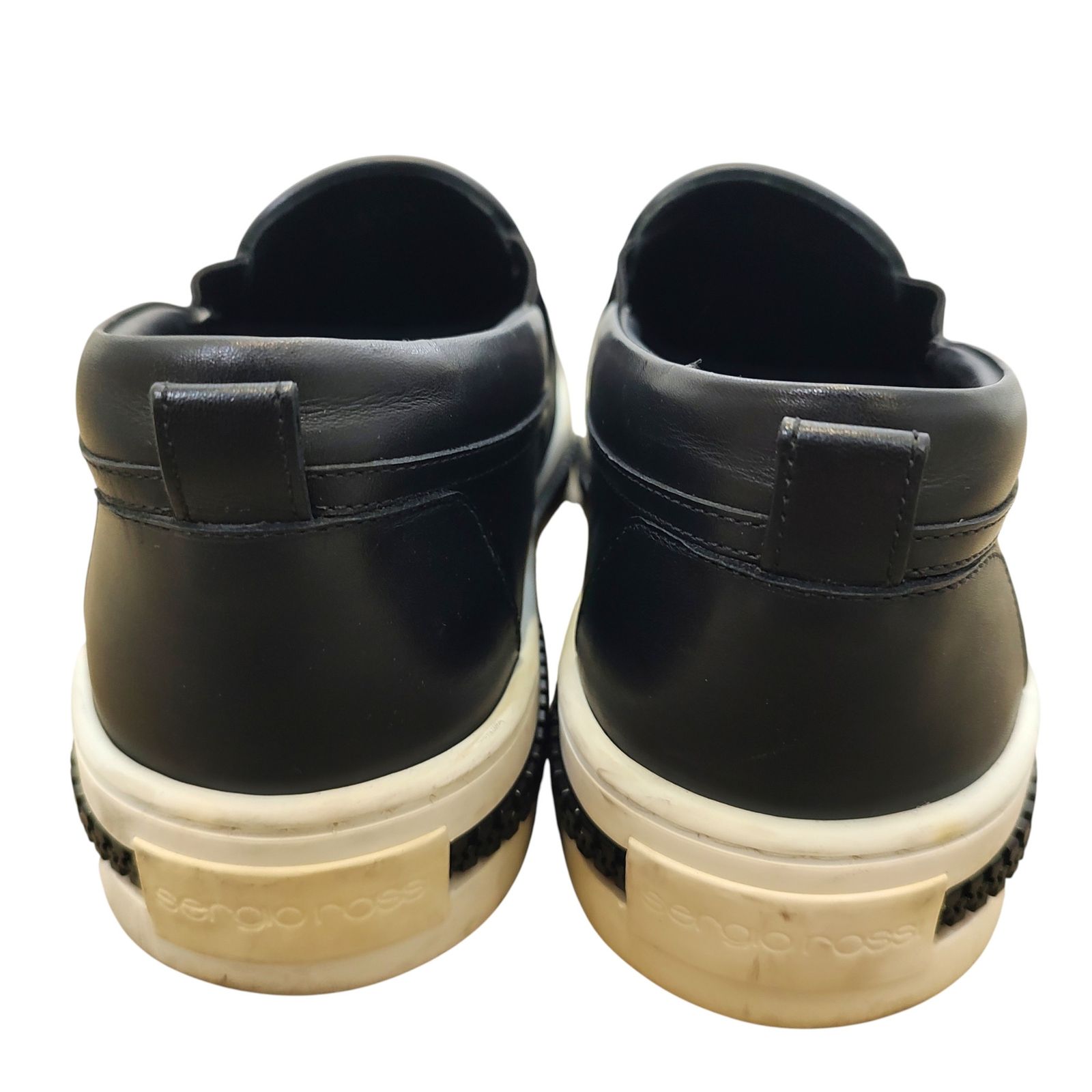 SERGIO ROSSI セルジオロッシ レザー スリッポン シューズ スニーカー