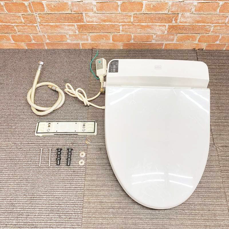 中古品】 リモコン無し TOTO 電気温水便座 ウォシュレット シャワー