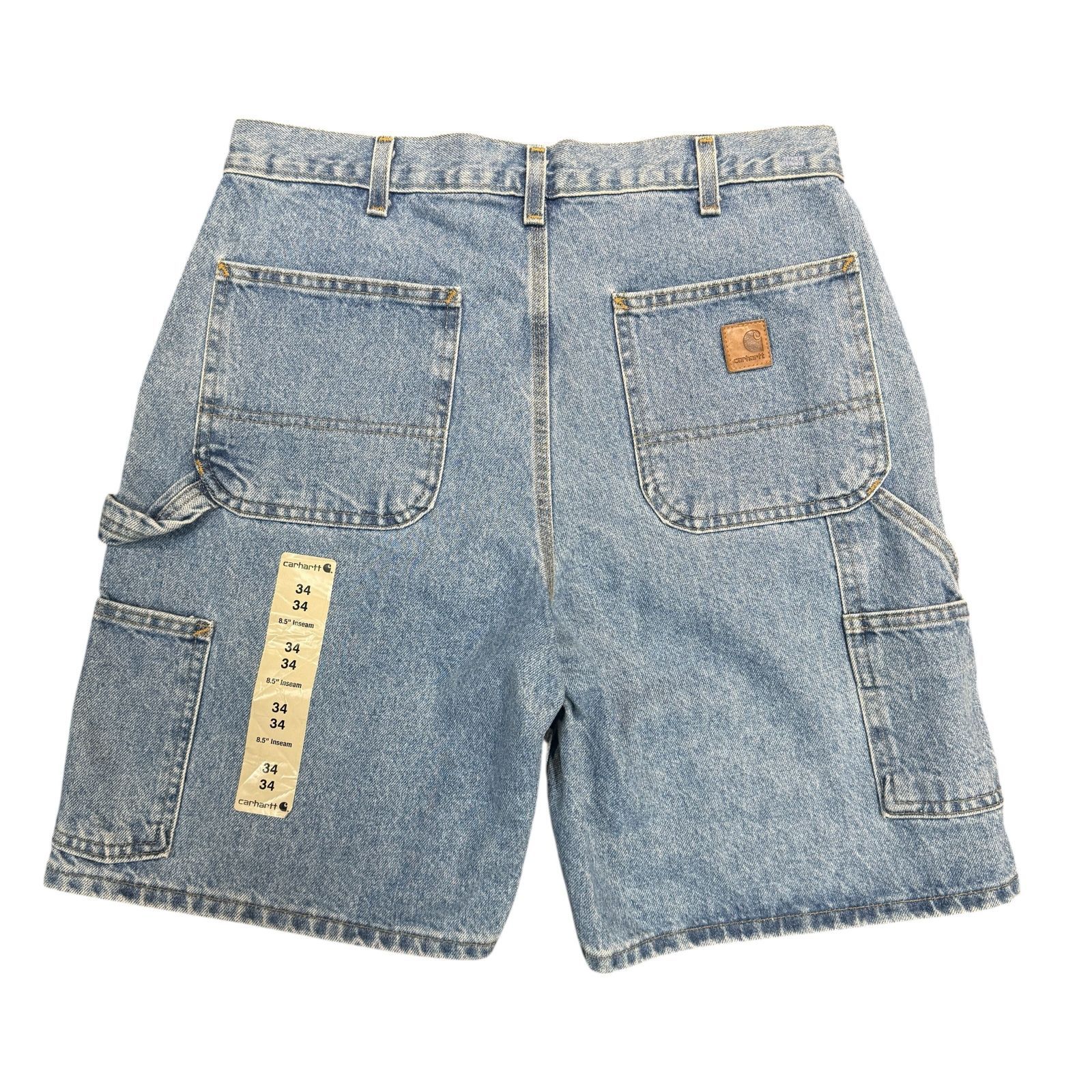 CARHARTT】カーハート デニムペインターショートパンツ W34 - メルカリ