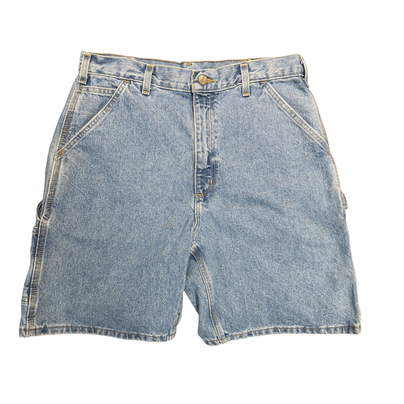 00's カーハート デニム ペインター ショートパンツ 表記(W34) CARHARTT】カーハート デニムペインターショートパンツ W34 - メルカリ