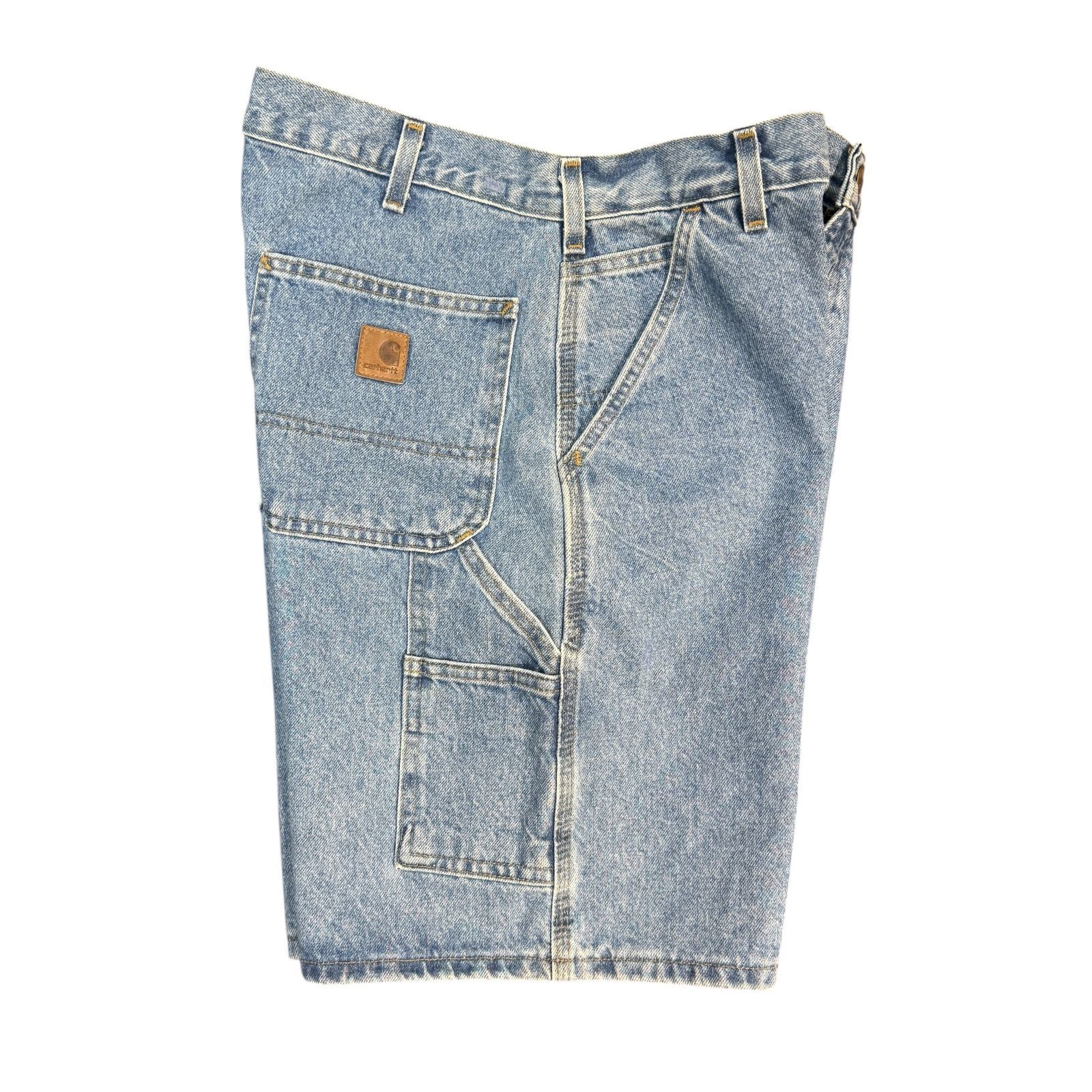 CARHARTT】カーハート デニムペインターショートパンツ W34 - メルカリ