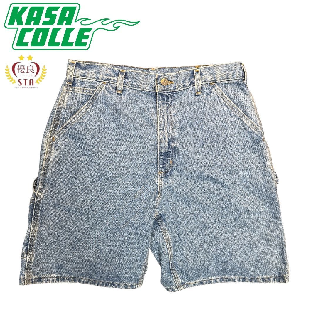 00's カーハート デニム ペインター ショートパンツ 表記(W34) CARHARTT】カーハート デニムペインターショートパンツ W34 - メルカリ