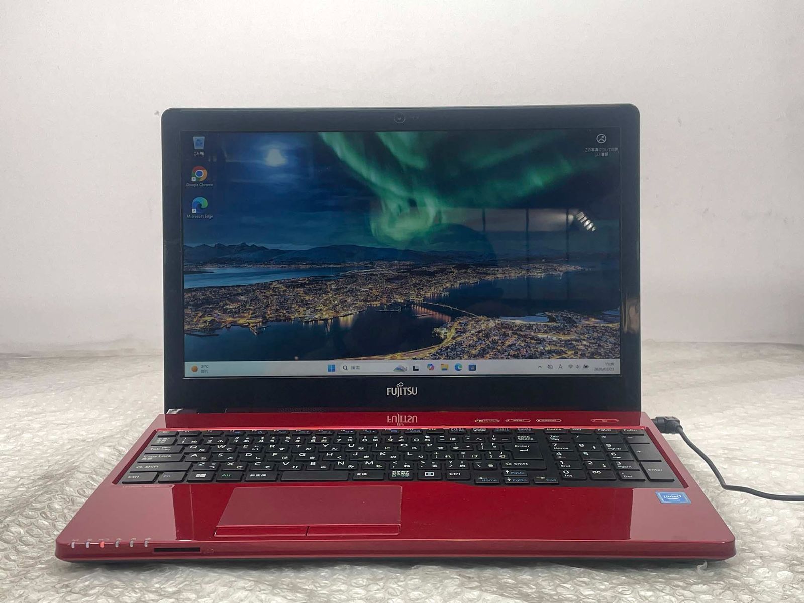 富士通 LIFEBOOK AH42/X Celeron 3205U/4GB/1TB HDD/Windows11/15.6型