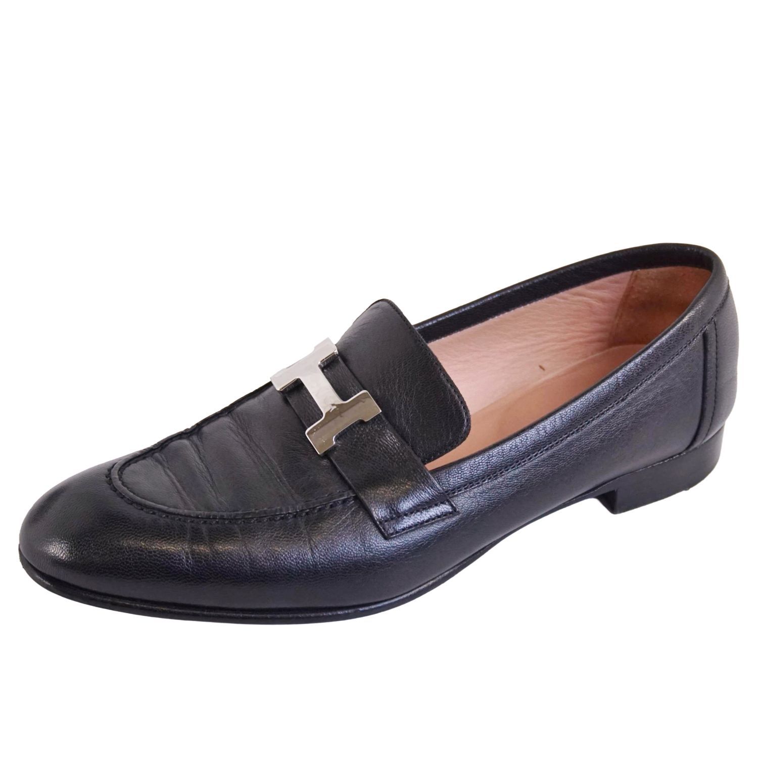 美品 エルメス HERMES 2020年 ローファー モカシン PARIS パリ - メルカリ