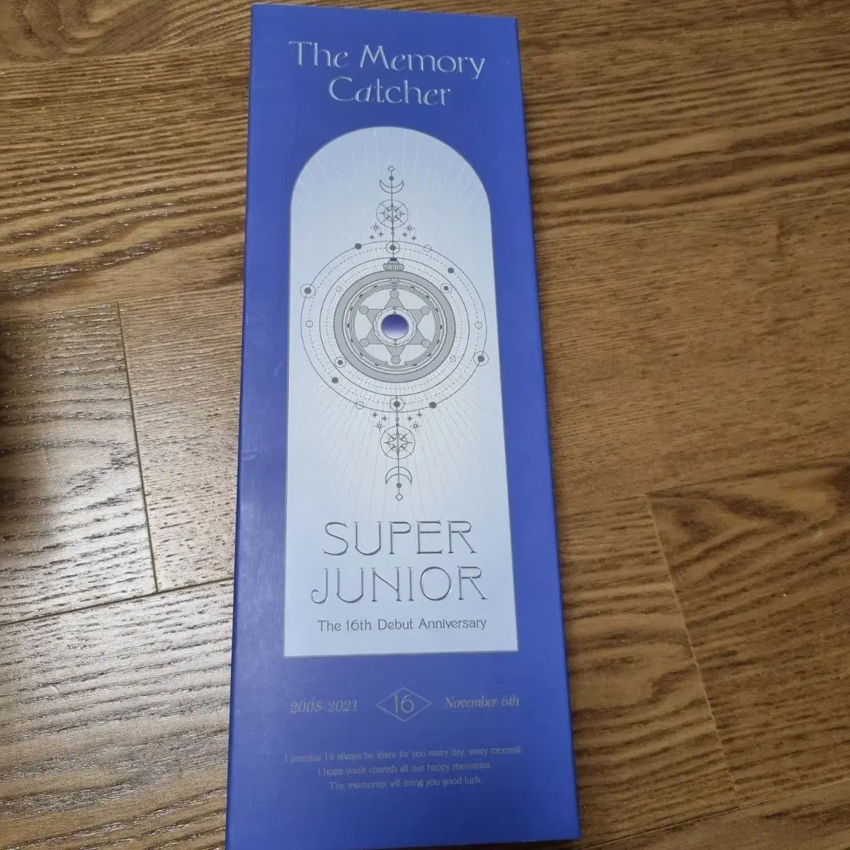 スーパージュニア 16周年記念 限定 キャッチャー SUPER JUNIOR(スーパージュニア) 16周年 メモリーキャッチャー 【公式