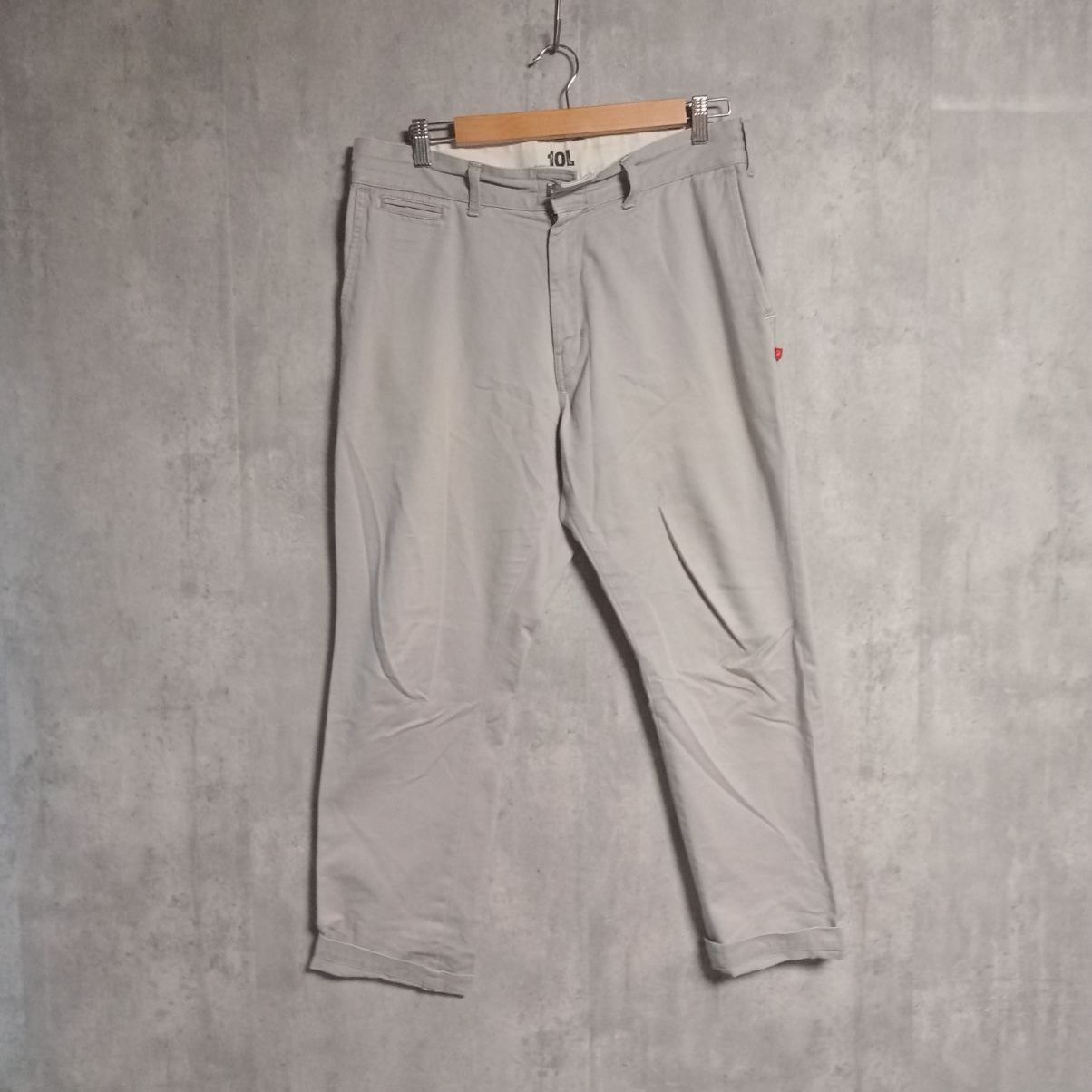BEDWIN 10L テーパードパンツ JESSEE サイズ3 グレー ベドウィン 
