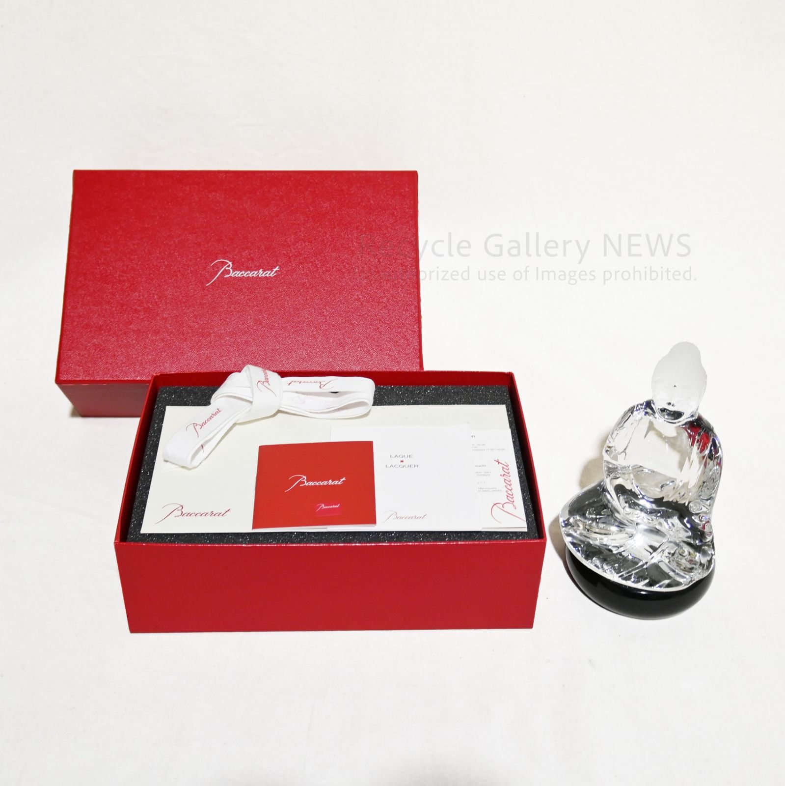 ○ Baccarat ブッダ by KENZO TAKADA バカラ クリスタルガラス 仏像