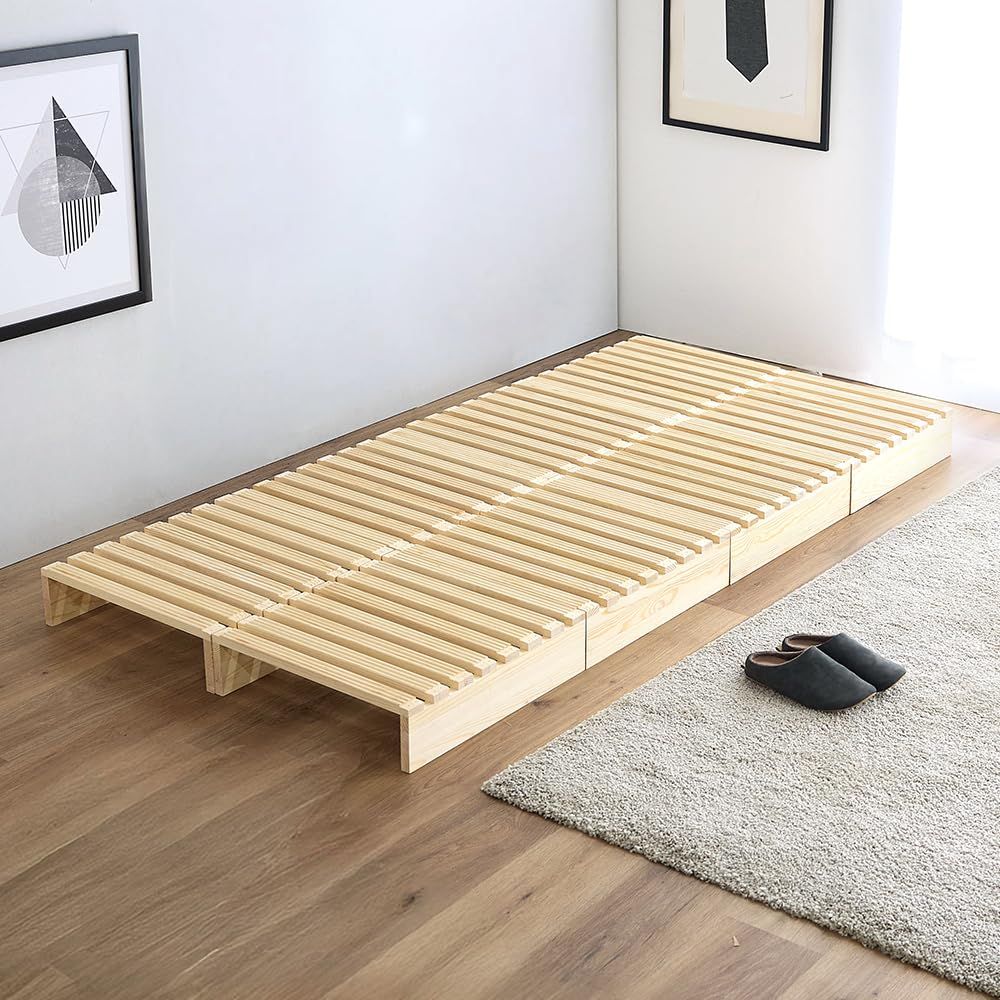 迅速に発送】アイリスプラザ ベッドフレーム パレットベッド 自由に