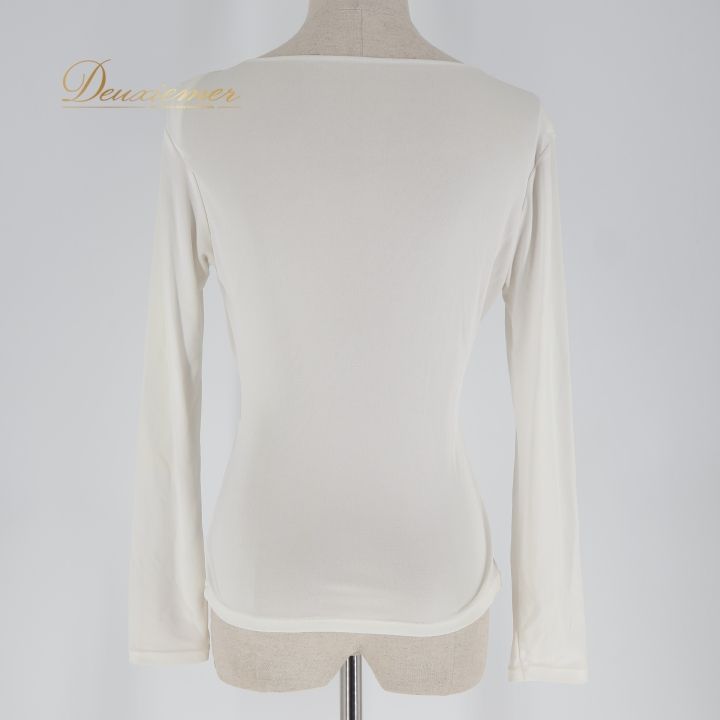 社交ダンス 衣装 トップス ブラウス ホワイト系 チャコットロイヤル