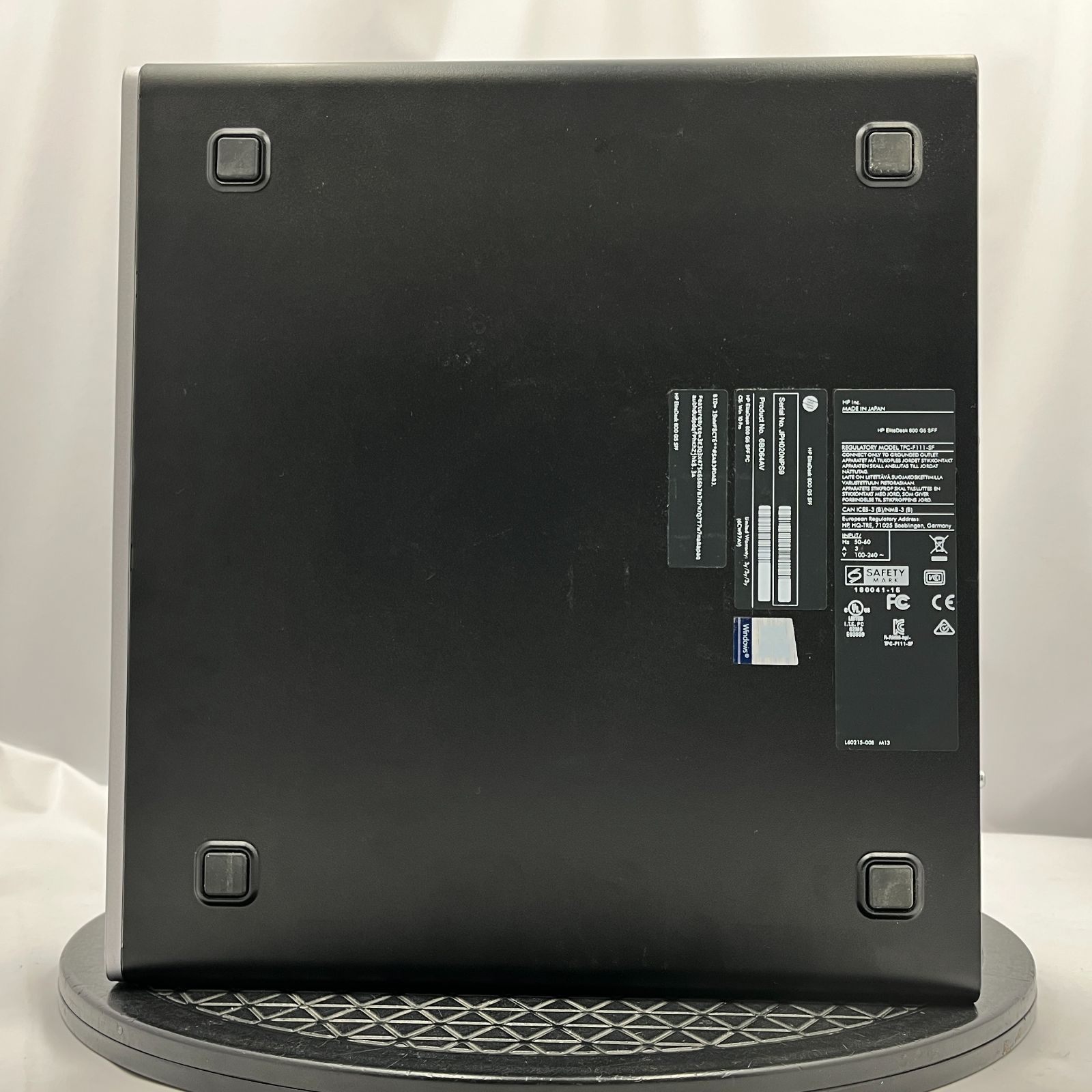 ☆DVDドライブ認識無し/ジャンク☆HP EliteDesk 800 G5 SFF [Core i7