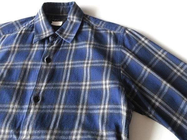 希少 90sビンテージ agnes b. homme アニエスベーオム チェックシャツ