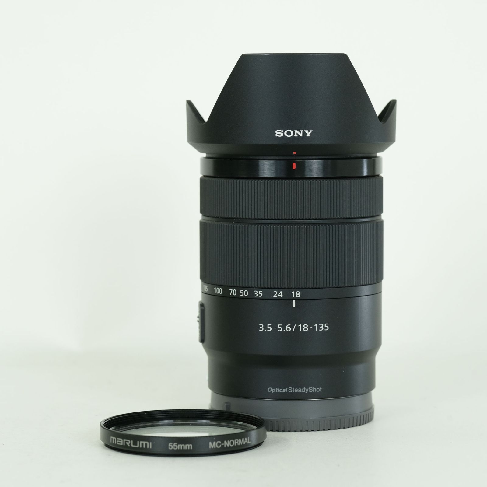 美品 | フィルター付] SONY E 18-135mm F3.5-5.6 OSS SEL18135 | SONY