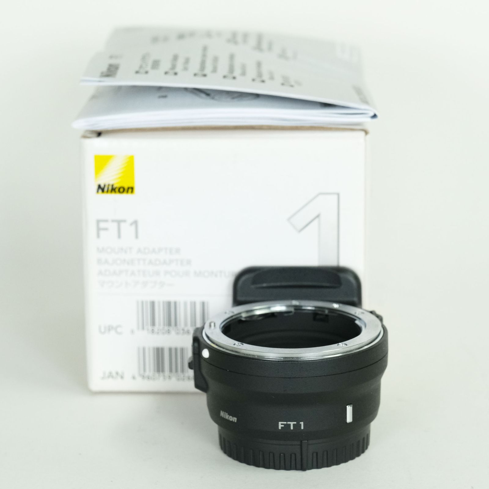 良品] Nikon マウントアダプター FT1 ニコンFレンズ/ニコン1ボディ用