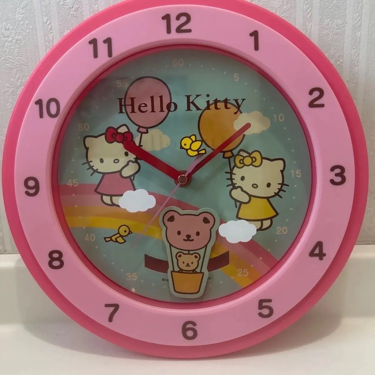 Hello Kitty 振り子、壁掛け時計 2003 ヴィンテージ品 - メルカリ