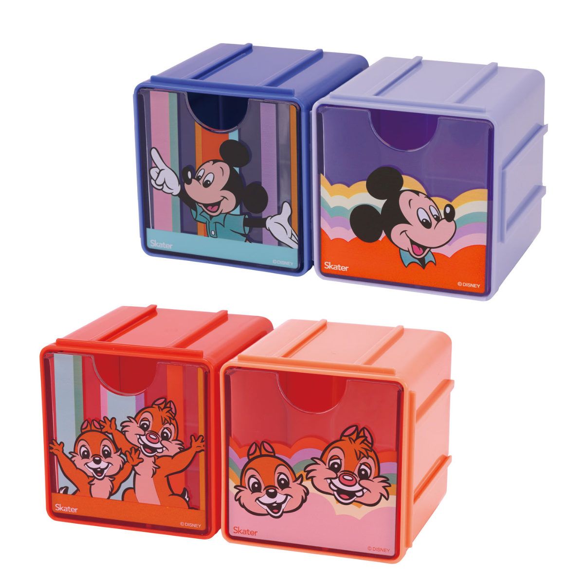 収納ケース キュービックコレクション キャラクター （ ミッキー