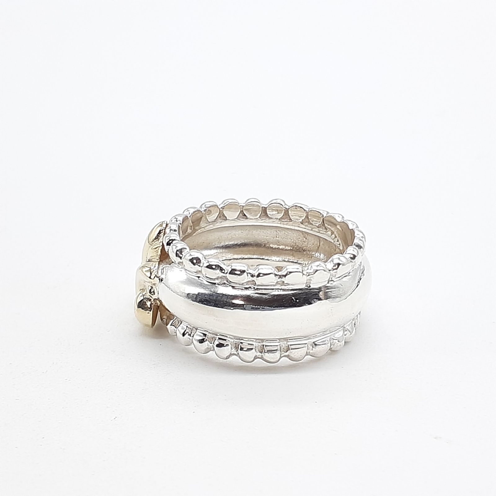 Folli Follie フォリフォリ リング ヴィンテージ SILVER 925 750 K18