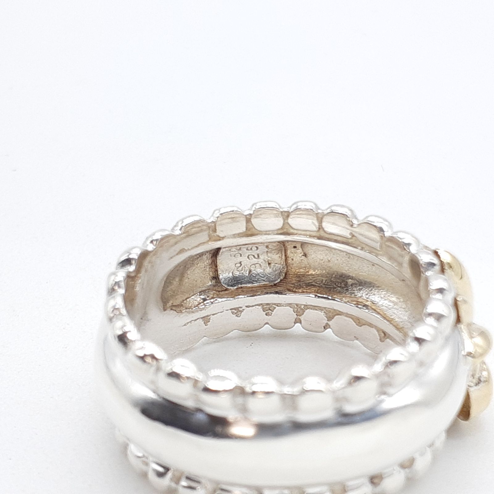 Folli Follie フォリフォリ リング ヴィンテージ SILVER 925 750 K18