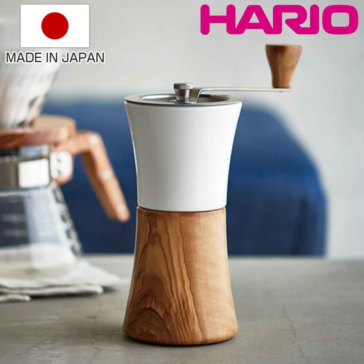 ハリオ コーヒーミル ウッド セラミック （ HARIO ミル 手動 手挽き 