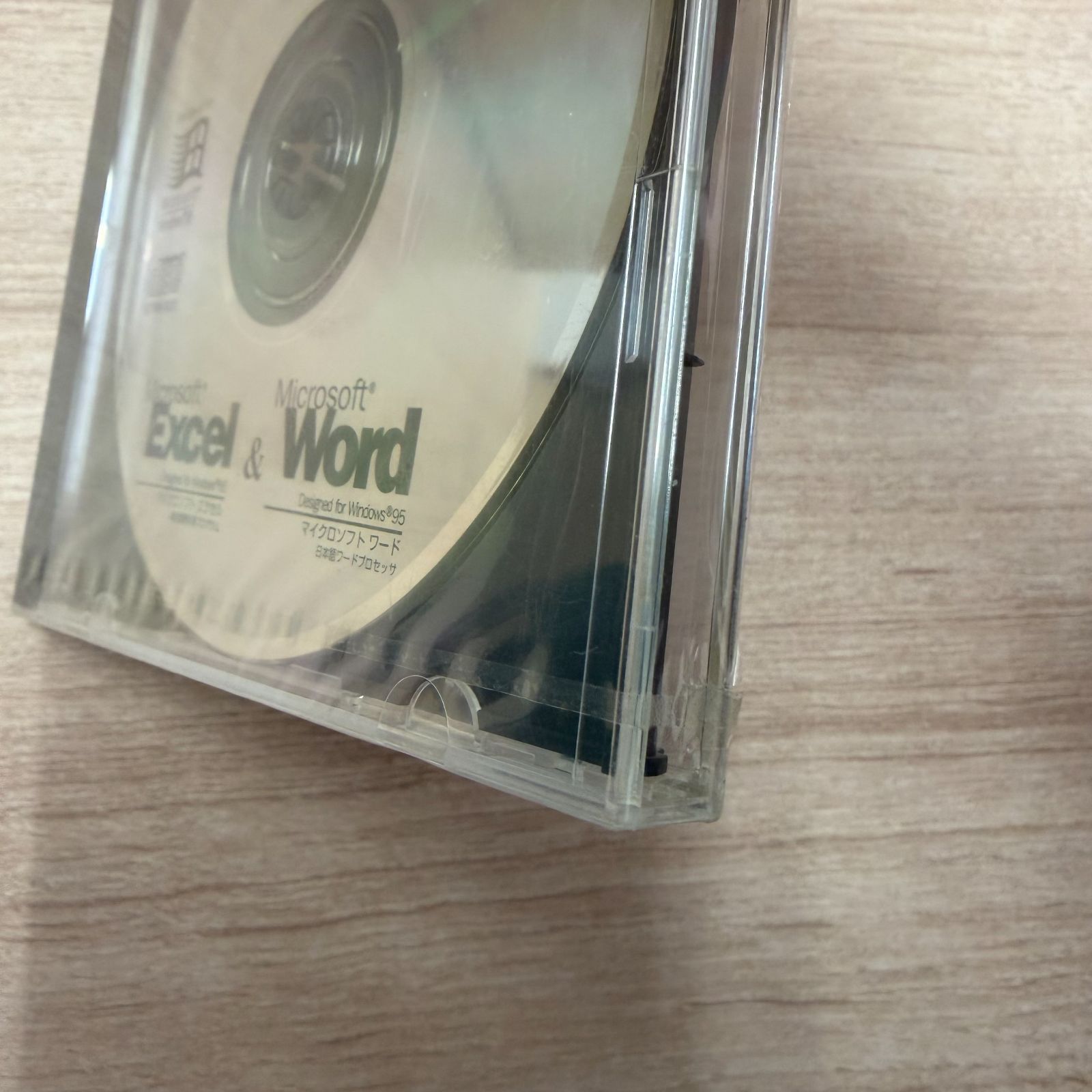 ジャンク品／未開封】Microsoft Excel & Word for Windows 95 CD-ROM