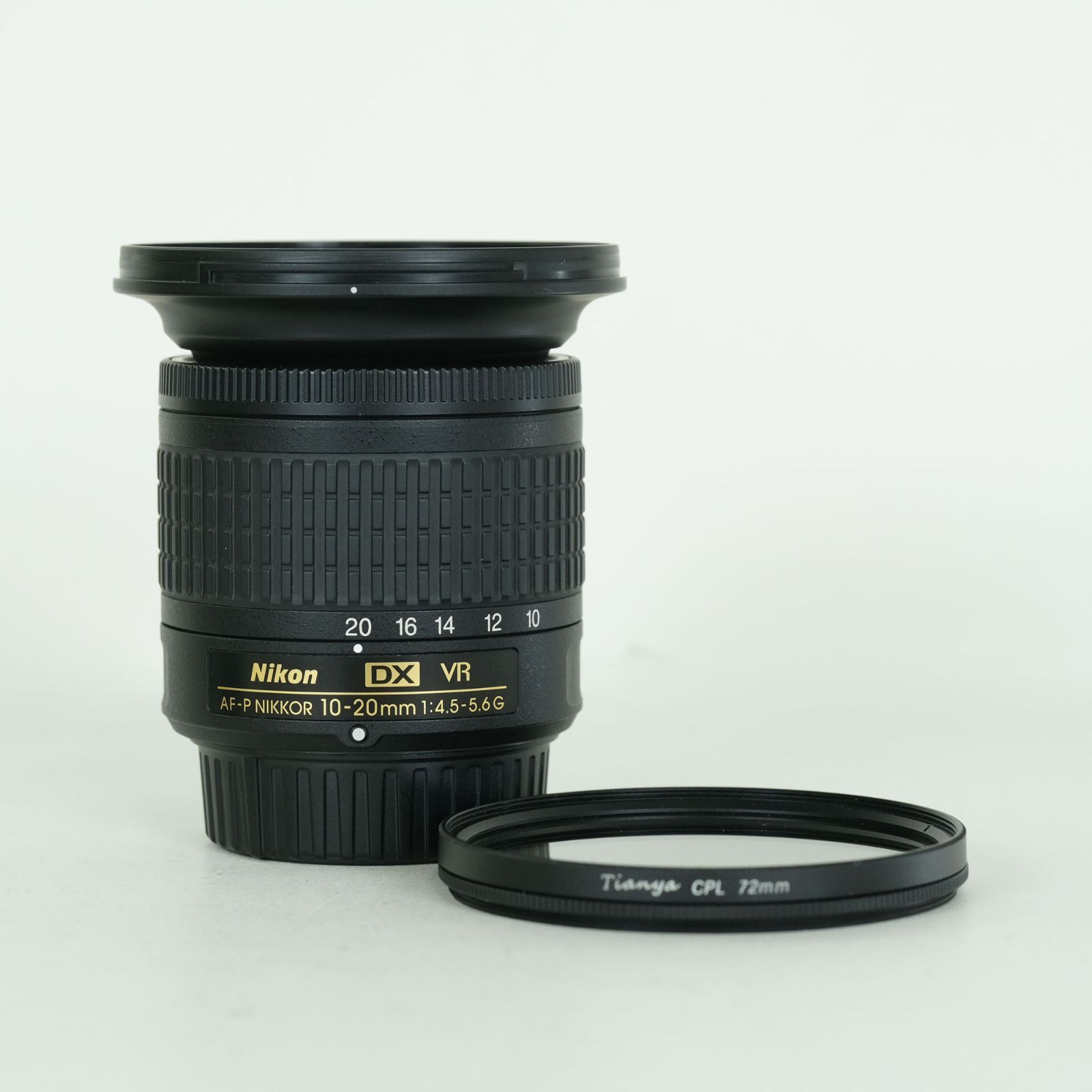 美品 | CPLフィルター付] Nikon AF-P DX NIKKOR 10-20mm F4.5-5.6G VR