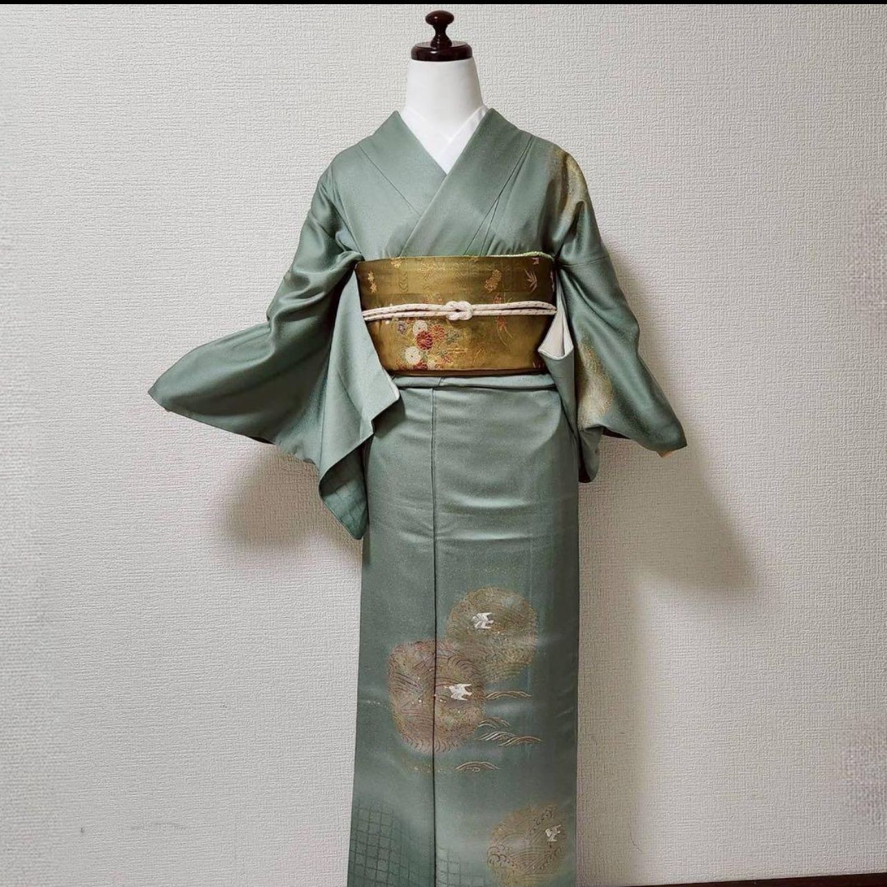 正絹 訪問着 フルセット 4点 S〜M 卒業式 入学式 カ②-3 - メルカリ