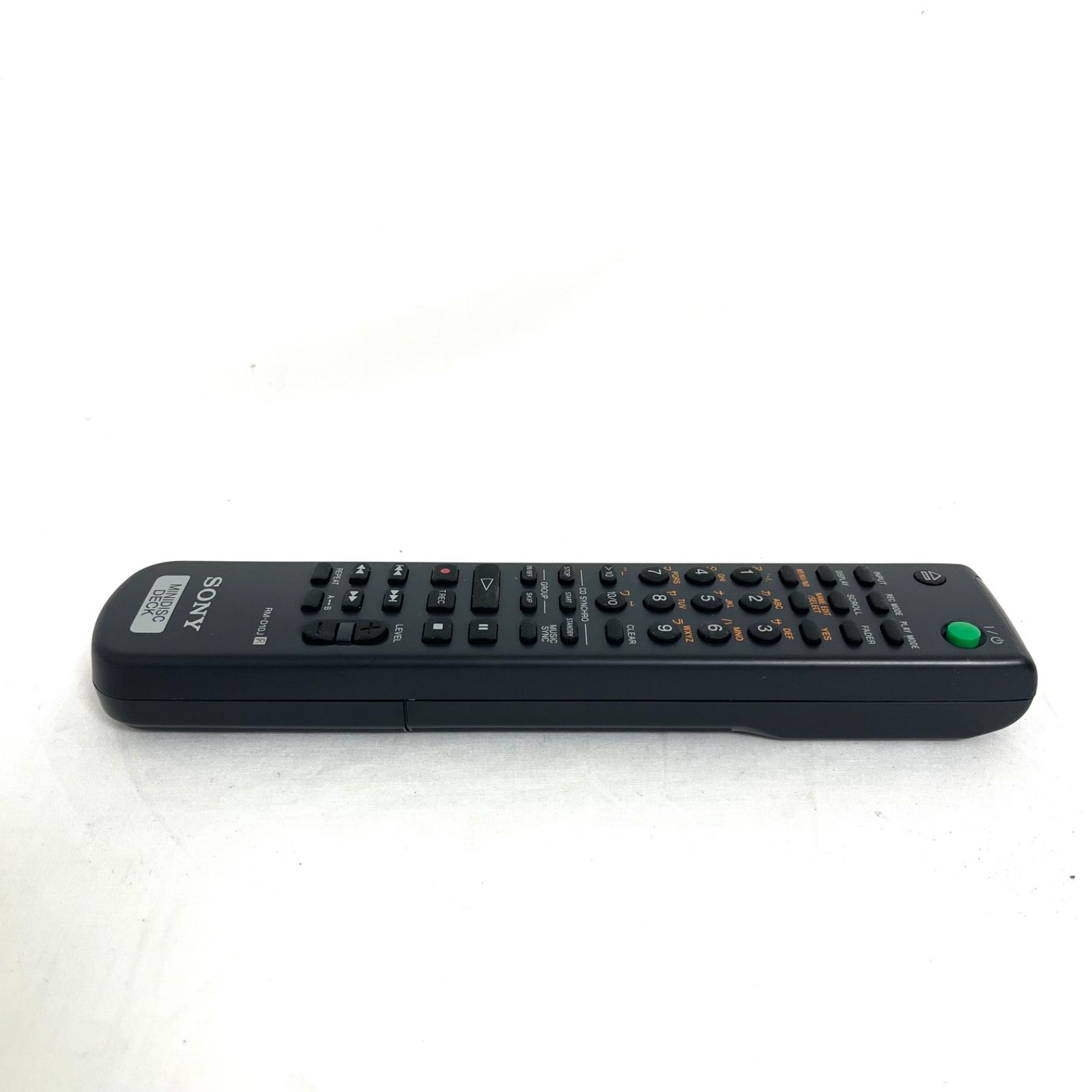 美品】SONY ソニー MDデッキ 純正 リモコン RM-D10J MDS-S500 MDS