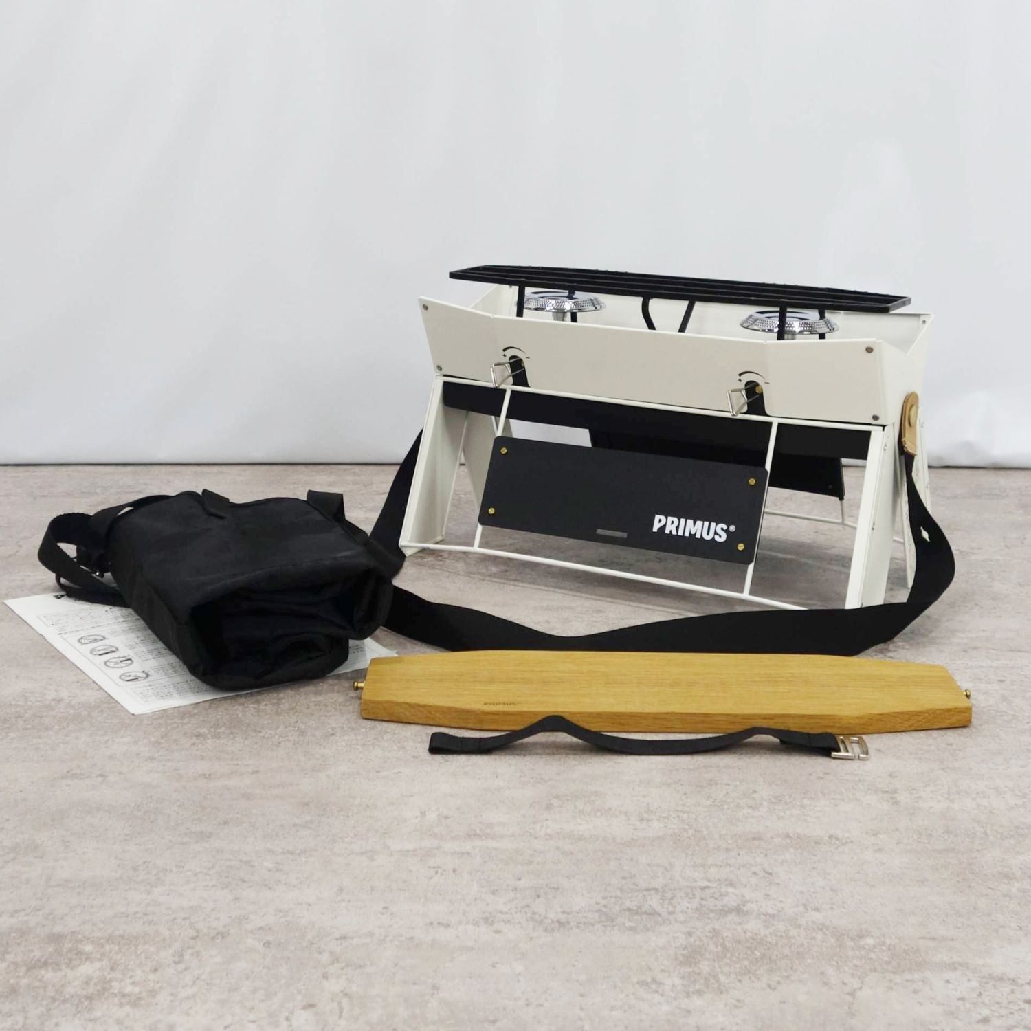 極美品 プリムス PRIMUS オンジャ ホワイト P-COJ ツーバーナー コ