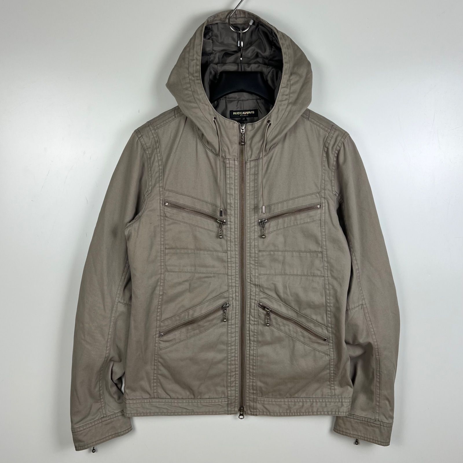 HIDEAWAYS NICOLE y2k archive zip hoodie jacket 48 L ハイダウェイ