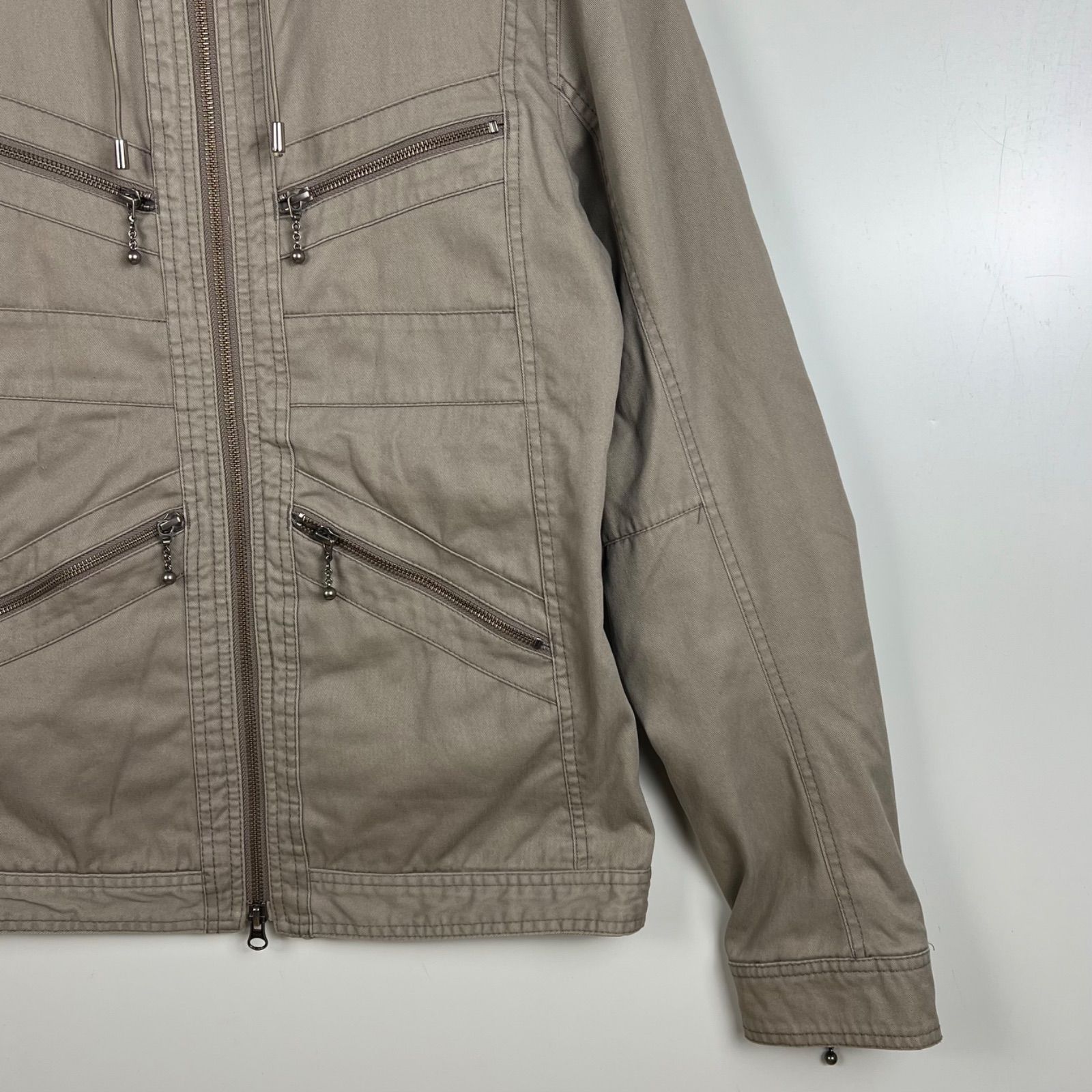 HIDEAWAYS NICOLE y2k archive zip hoodie jacket 48 L ハイダウェイ