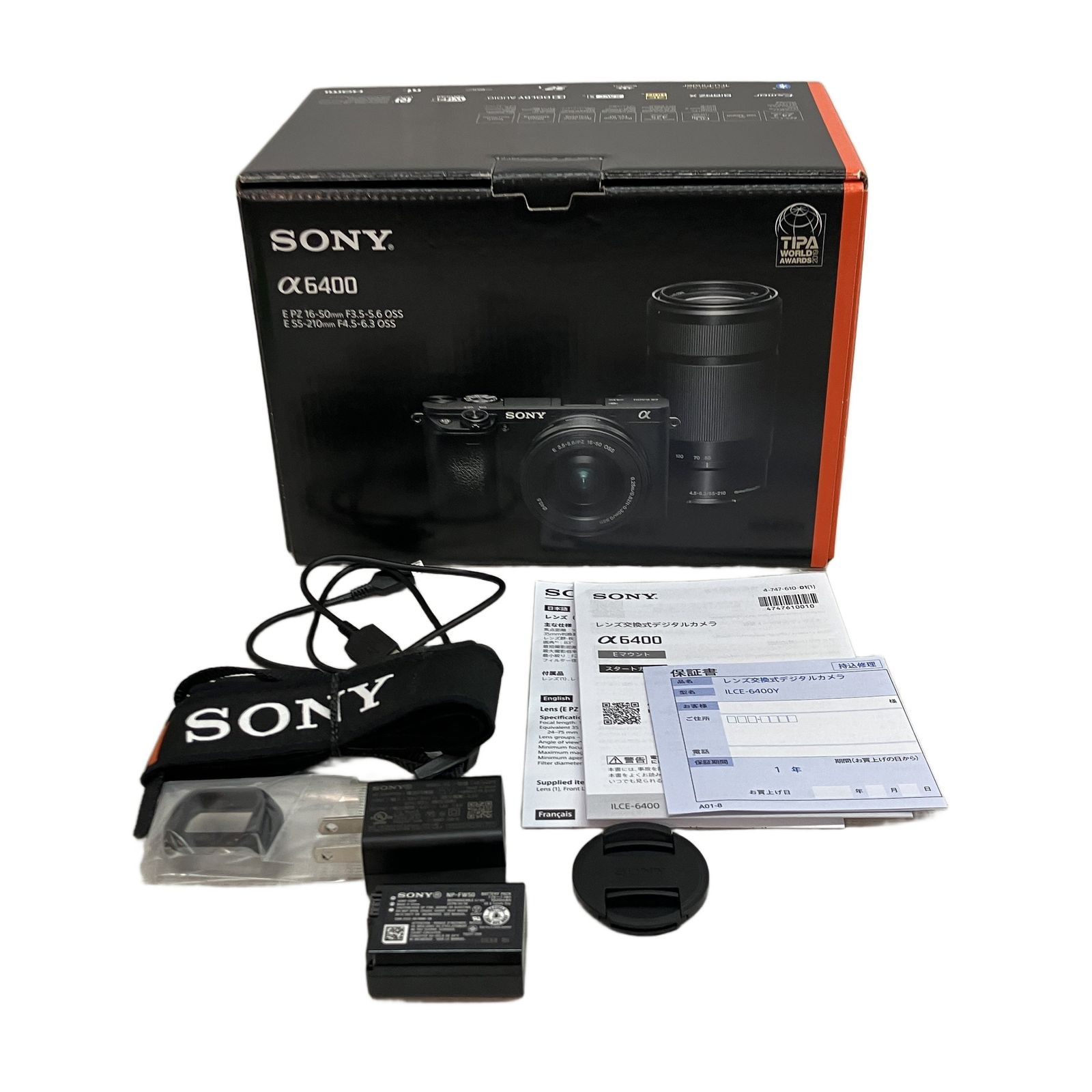 SONY α6400 WW715296 SELP1650 E PZ 16-50mm F3.5-5.6 ミラーレス一眼