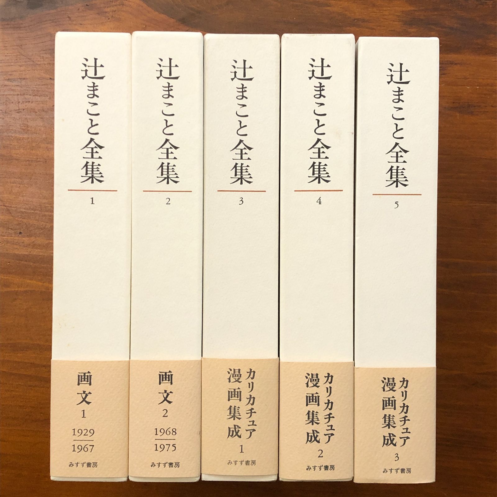 辻まこと全集 本巻5冊揃い 辻まこと みすず書房 1999年12月17日発行
