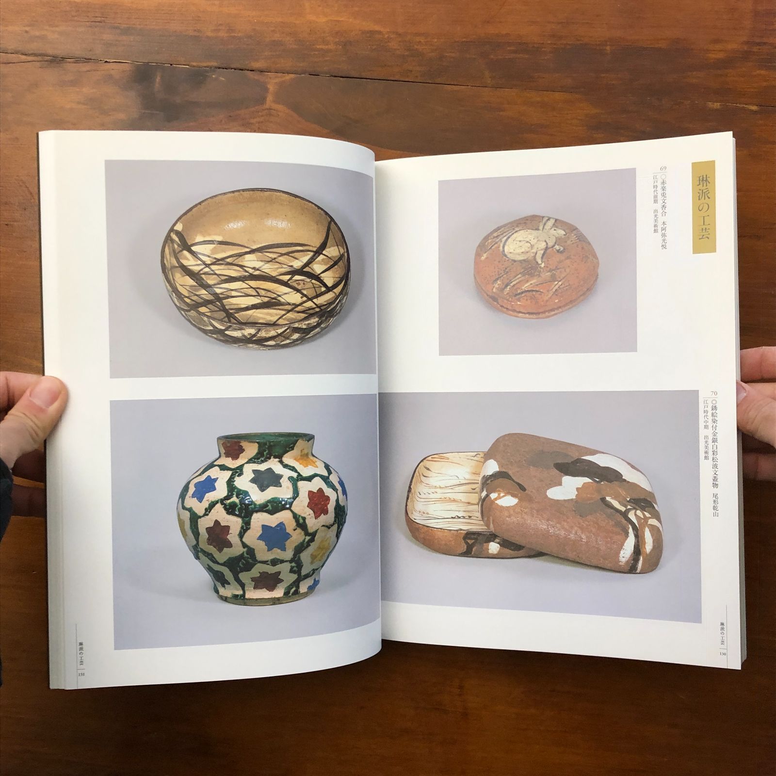 琳派芸術 光悦 宗達から江戸琳派 出光美術館 平成13年1月8日 第1刷発行