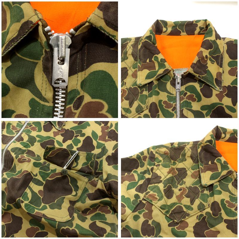 70s vintage Sears ハンティングカモ リバーシブル ハンティング