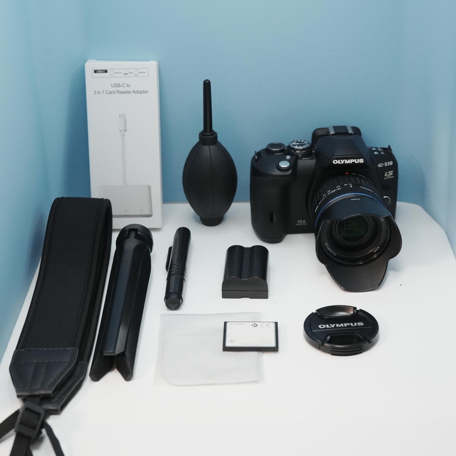 OLYMPUS E-510 一眼レフ スマホ転送OK フルセット 極美品 a5847 - メルカリ