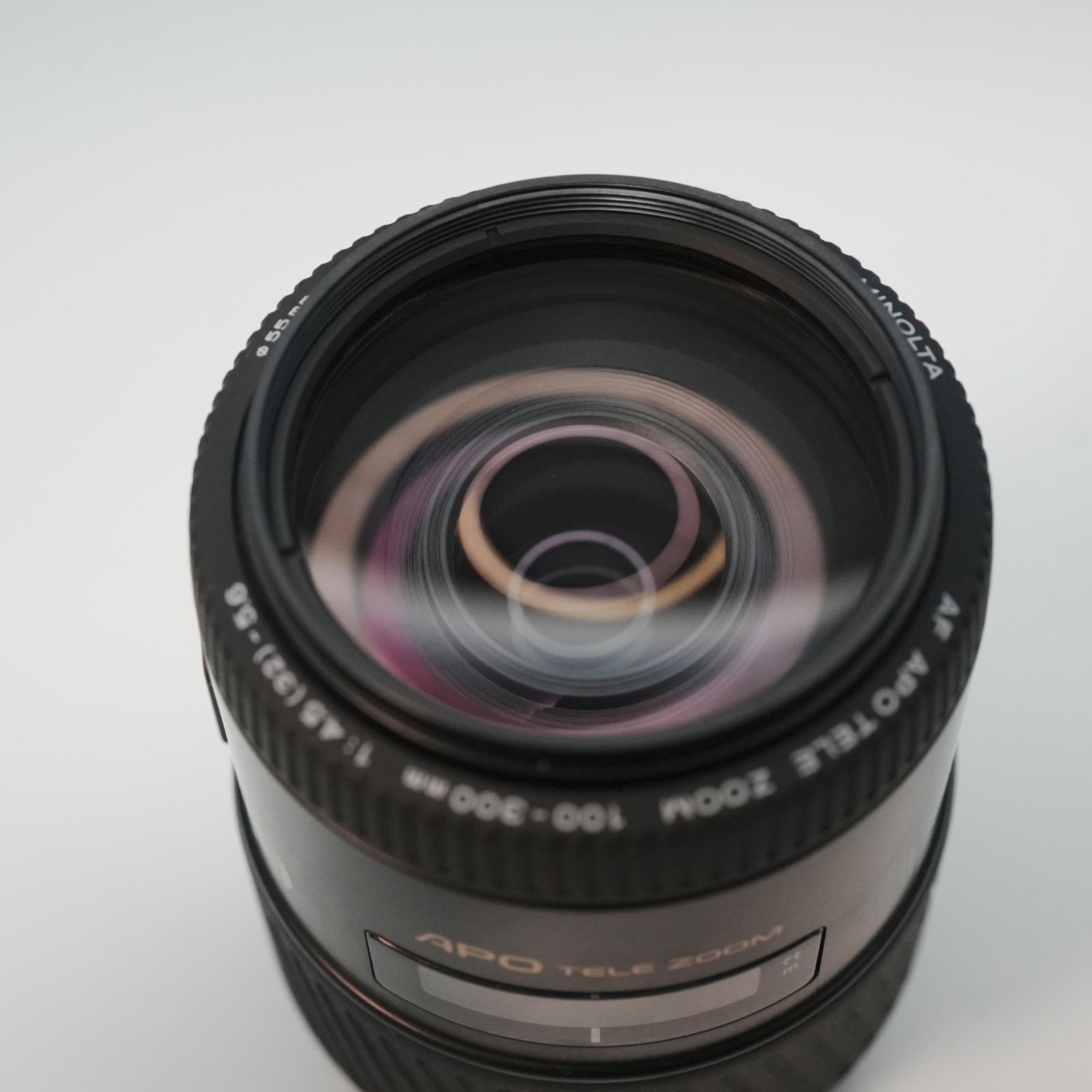 MINOLTA純正 100-300mm 望遠レンズ ほぼ新品 a5836 - メルカリ