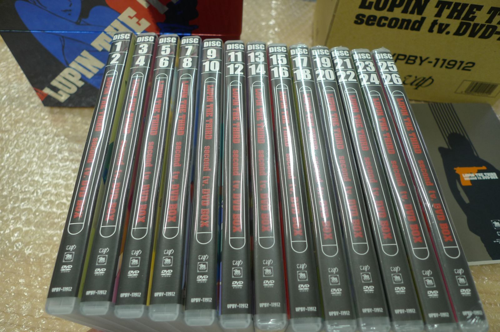 ルパン三世 アニメDVD LUPIN THE THIRD second tv.DVD-BOX vpby-11912