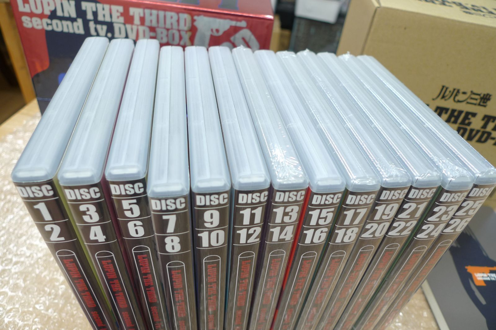 ルパン三世 アニメDVD LUPIN THE THIRD second tv.DVD-BOX vpby-11912