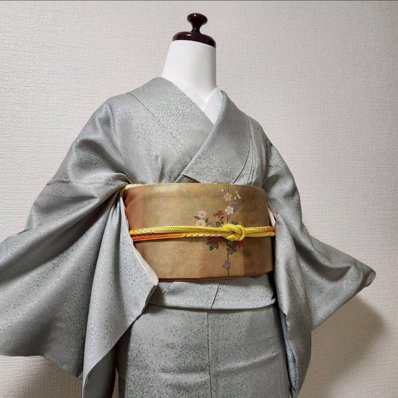 袷 正絹 訪問着 フルセット 4点 155〜165 S〜L カ②-5 - メルカリ