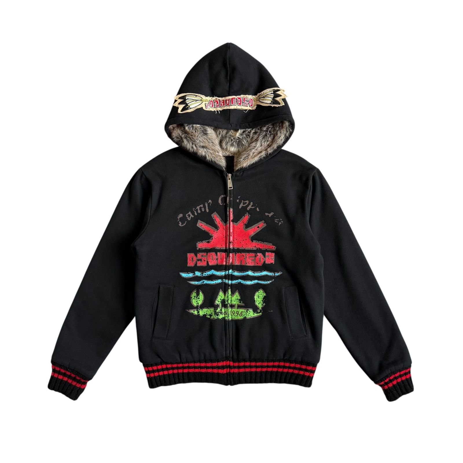 DSQUARED2 / ディースクエアード 90's 初期デザイン ジップアップボア