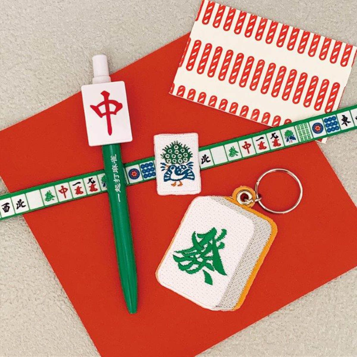 スマホストラップ 麻雀 スマホ 落下防止 （ スマートフォン ストラップ