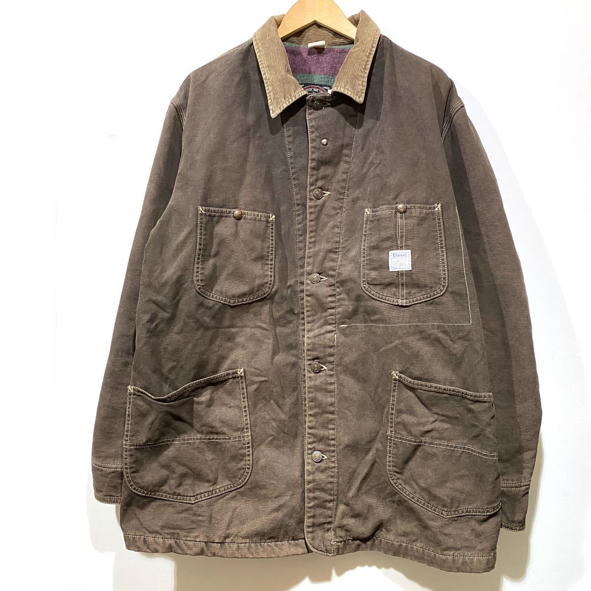DIESEL ディーゼル チョアコート ジャケット アウター ブラウン サイズ 