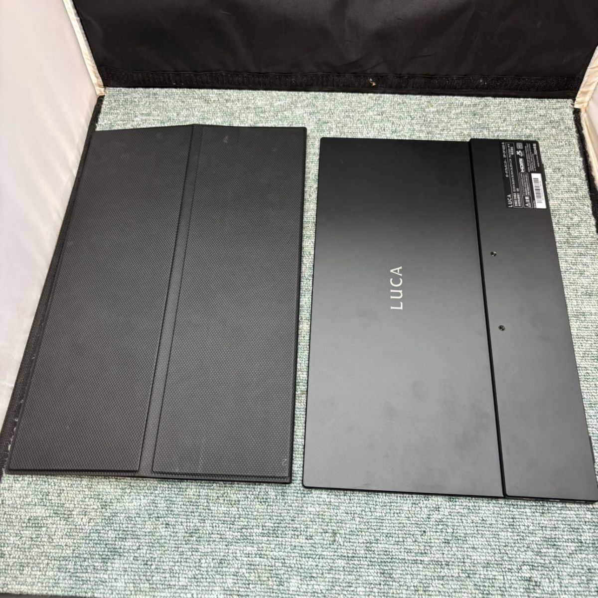 ◎【中古】 IRIS OHYAMA ポータブルモニター DP-DF163S-B 2024年製