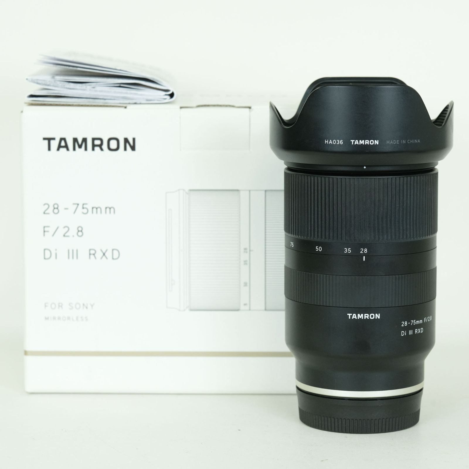 良品] TAMRON 28-75mm F/2.8 Di III RXD (Model A036) [ソニーE用
