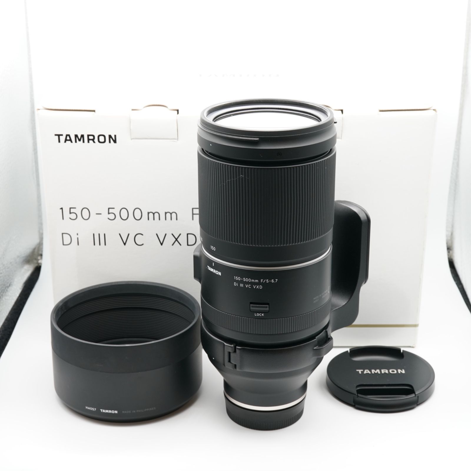 ほぼ新品 TAMRON 150-500mm F/5-6.7 Di III VC VXD A057 ソニー E