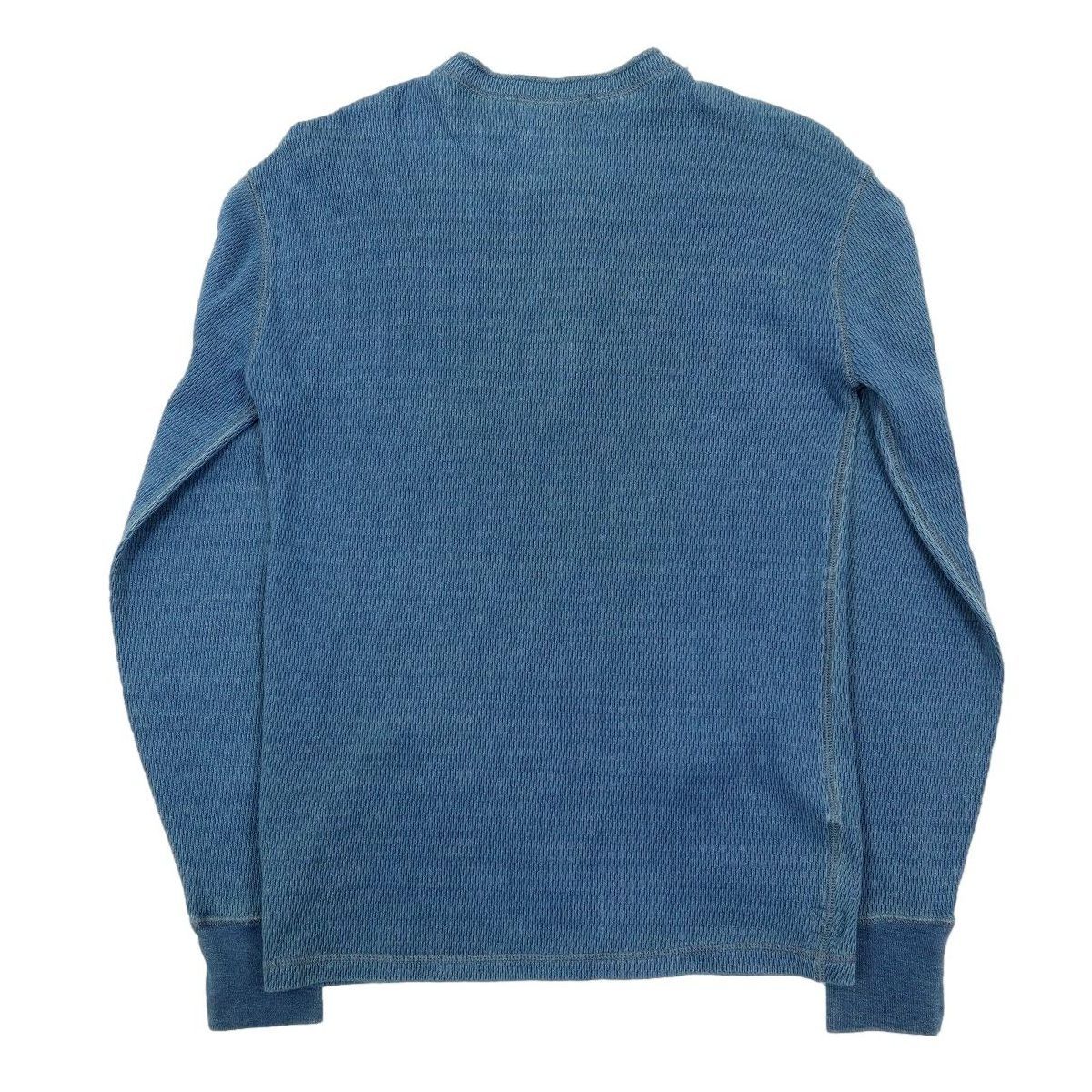 B3741】【美品】RRL ダブルアールエル サーマル ヘンリーネック ロンT