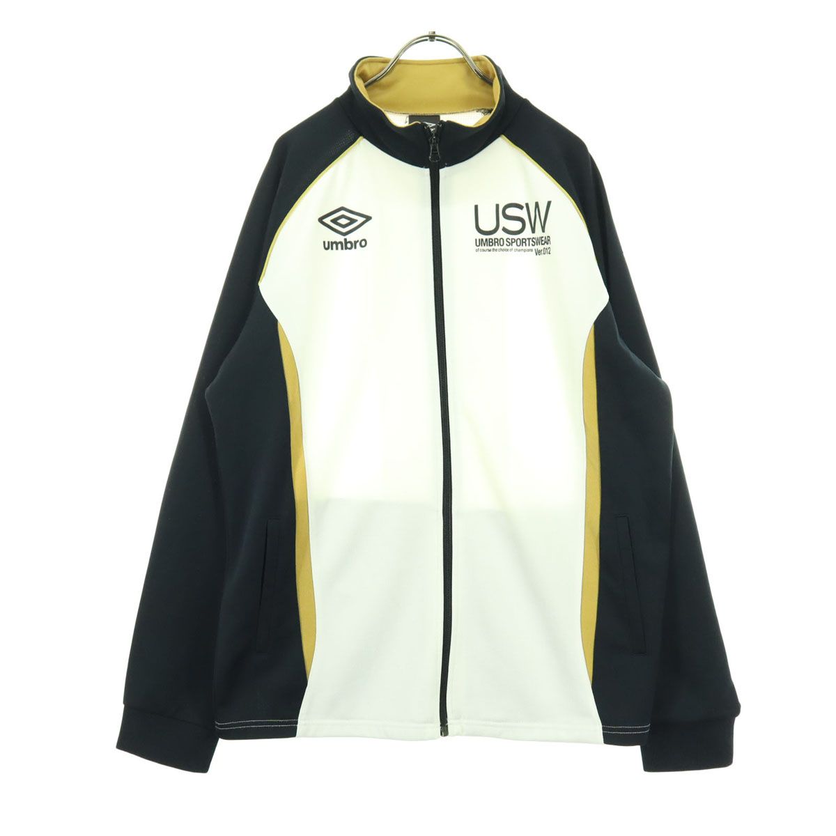 美品 umbro アンブロ ワンポイントロゴ 長袖 マルチカラー トラック