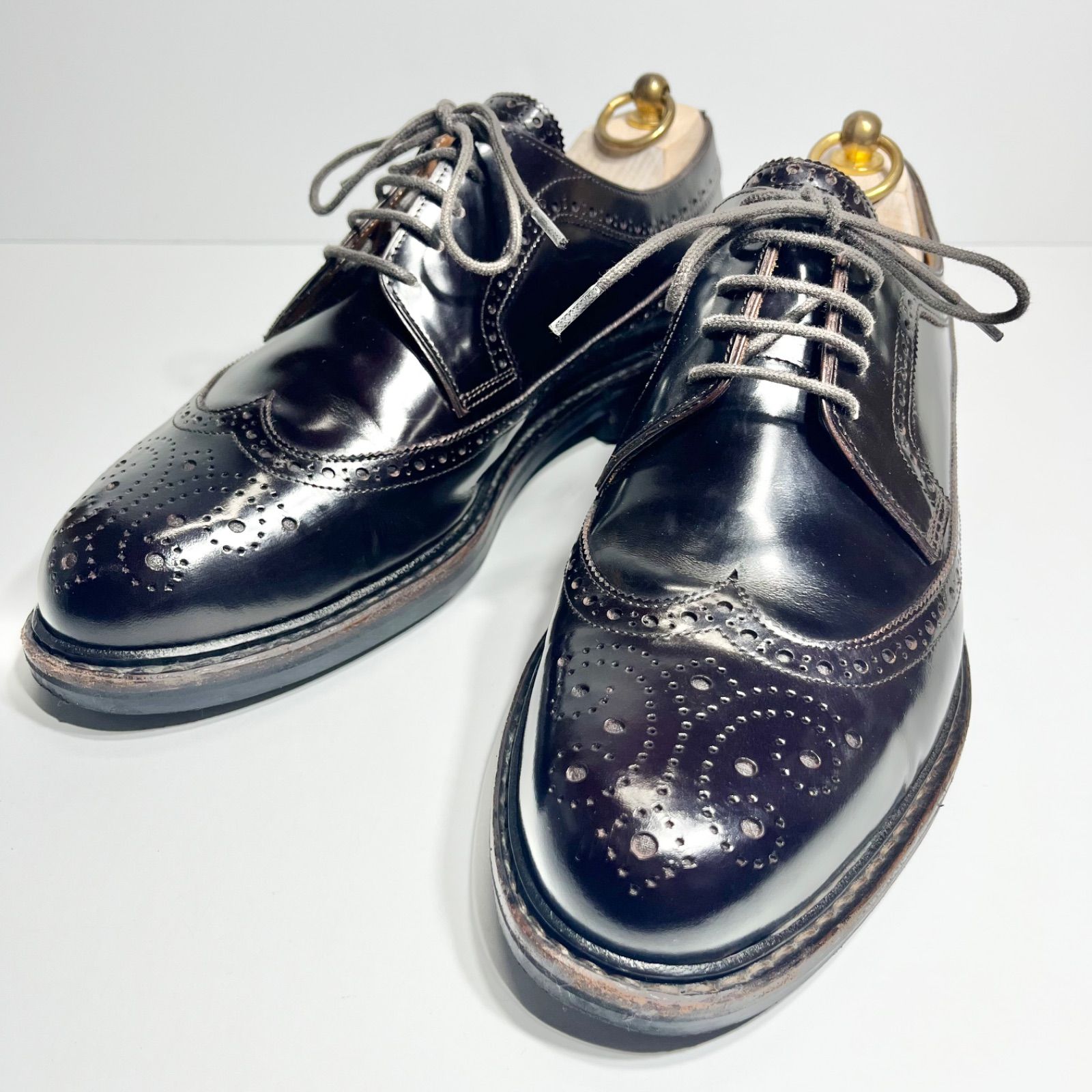 美品 Jalan Sriwijaya ジャランスリウァヤ 99037 ロングウイングチップ