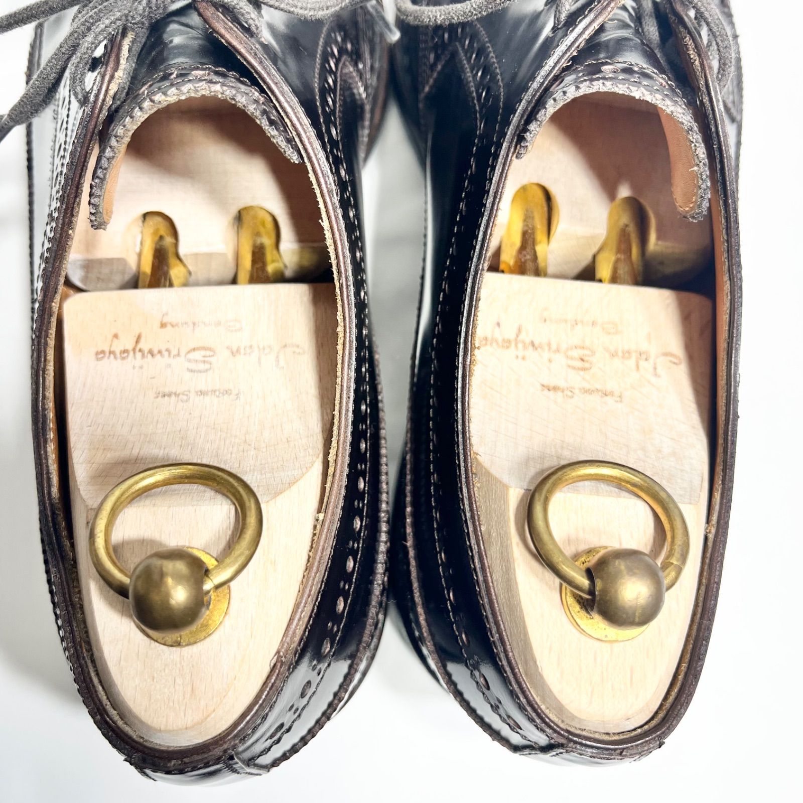 美品 Jalan Sriwijaya ジャランスリウァヤ 99037 ロングウイングチップ