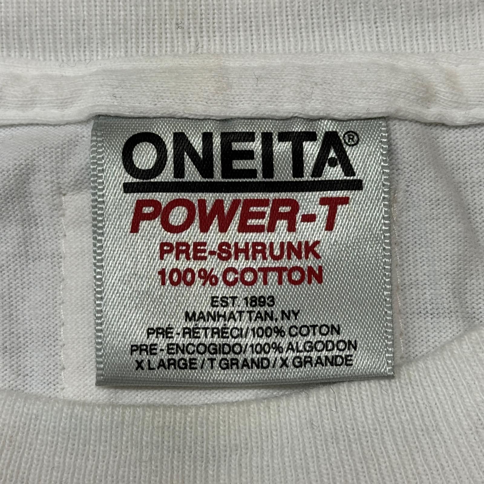 greatLAnd ONEITA EXCLUSIVE L/S PACK TEE WHITE 長袖Tシャツ